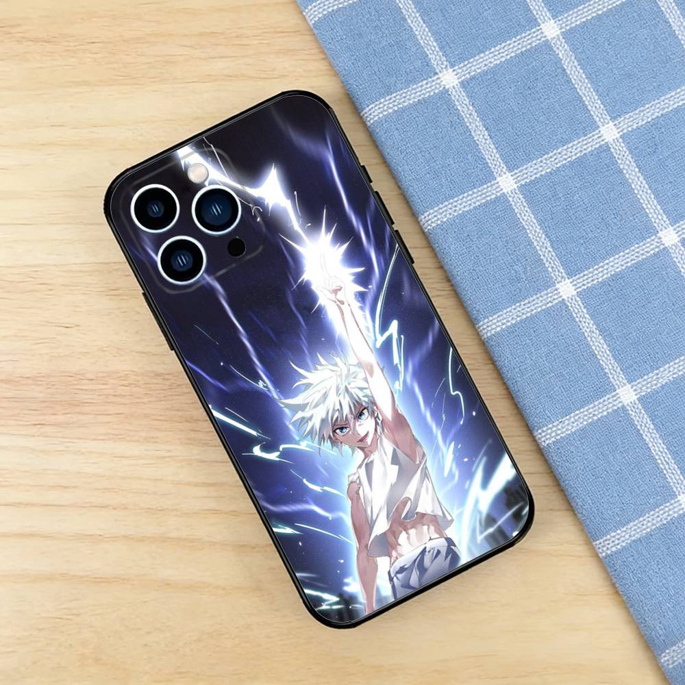 Killua HunterXHunter Case For iPhone 17 16 15 14 13 12 11 Pro Plus Air Max Mini E Soft Silicone Cover