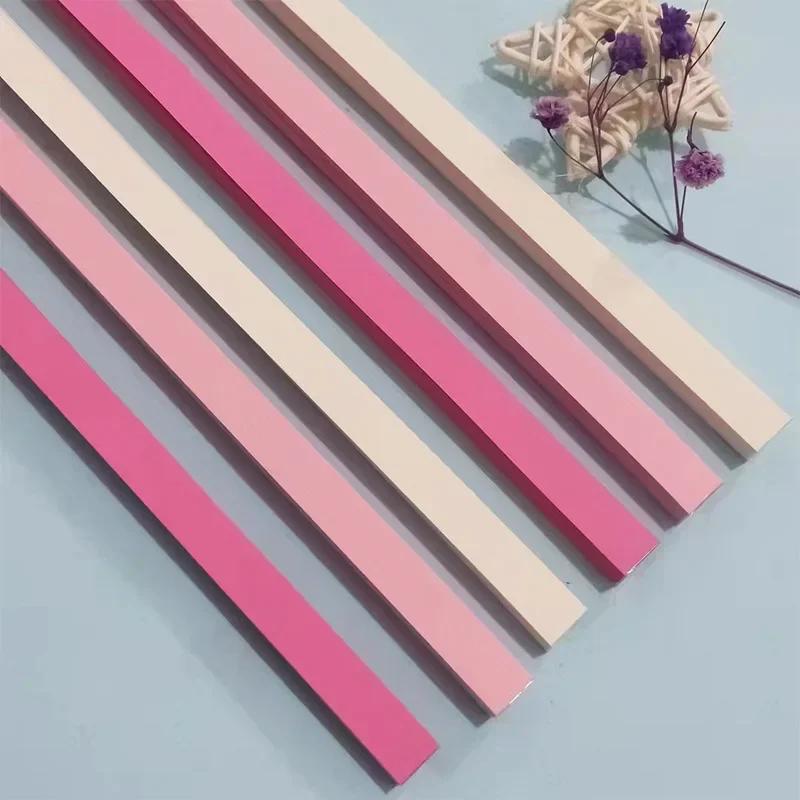 540 Blatt Sternpapierstreifen in 27 Farben, doppelseitig, bunt, Glücksstern, Origami, DIY, handgefertigte Kunst, Heimdekoration