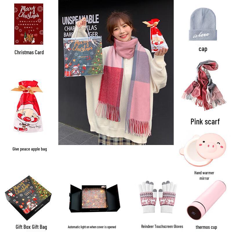 Three Dolphins DH Winter Scarf Gift Set