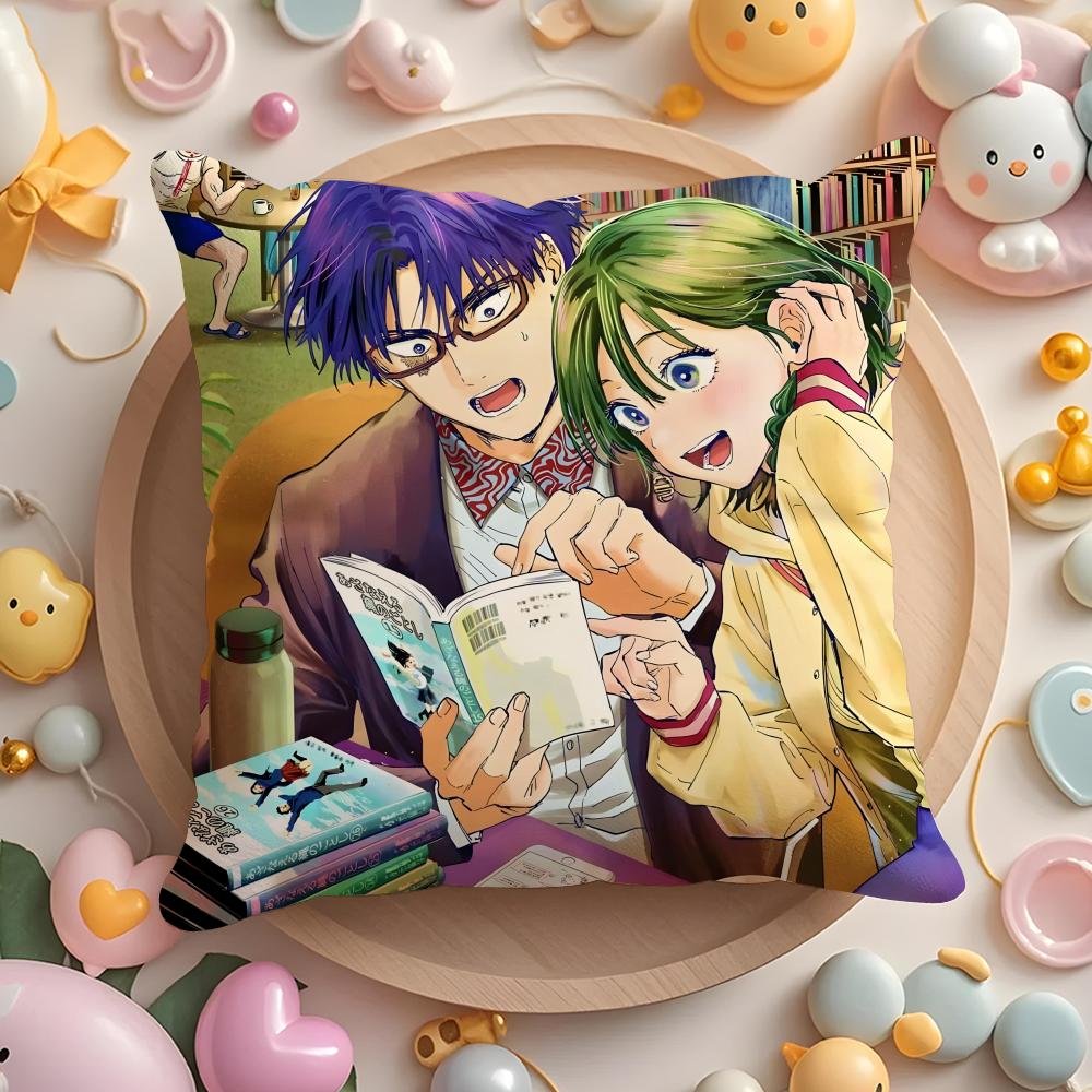 Anime M-Marriagetoxin Cushion Cover Home & Car Multi-Scene Pillow Cover - Reversible, Soft & Durable for Daily Use