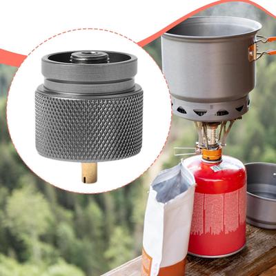 Camping Gas Adapter Butane Convert Accessories Aluminum Alloy Converter Refill for