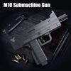 2024 NEW Military M500 Revolver Pistol Building Blocks Kits M10 MP7 Submachine Gun Shoot Bullet Weapon Bricks Toys For Kids Gift