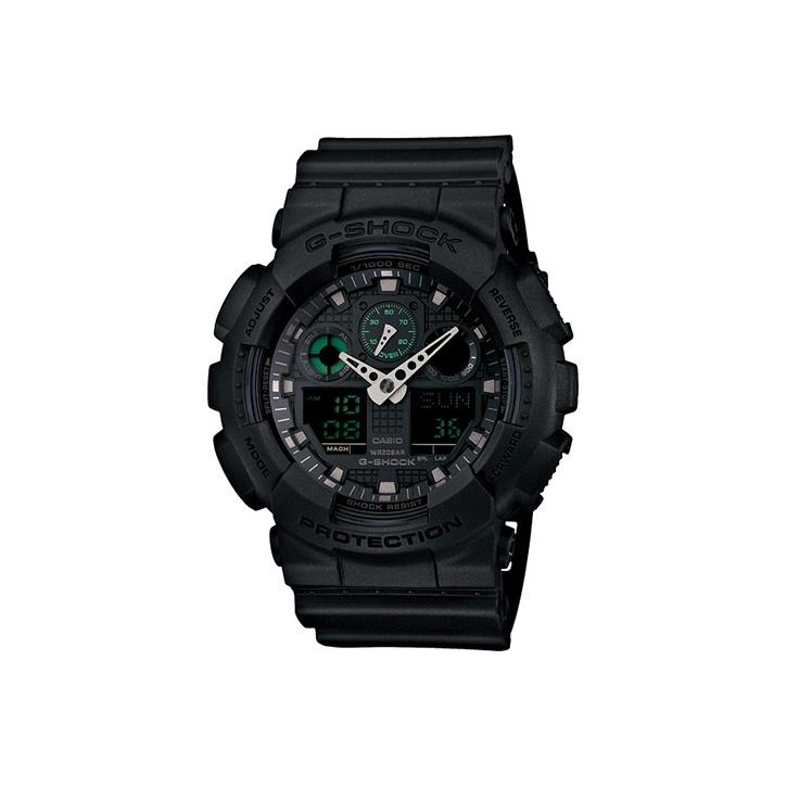 CASIO Men Black Watch GA-100MB-1A GA-100MB-1A Black Dial