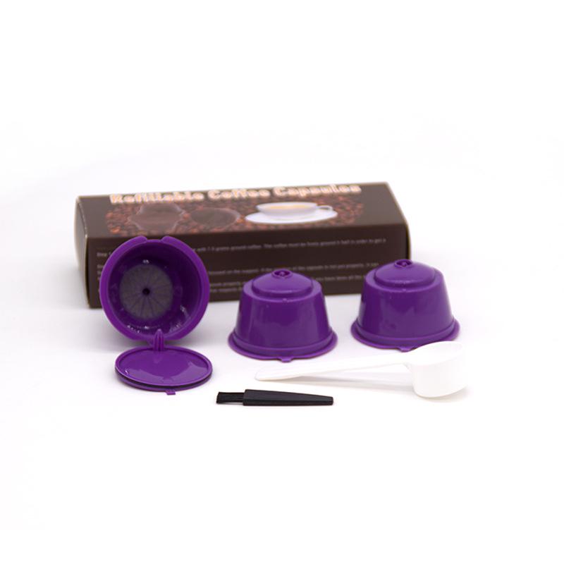 3-Pack Coffee Capsule Mesh Filters for DOLCE GUSTO - Color Box Packaging