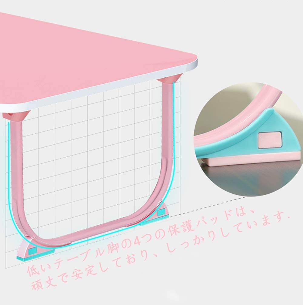 L STYLE Folding Mini Perfect for Single Low Folding Small Bedside Low Fully Suitable for Sofa Table, Desk, Table, Living, Desk, Multifunctional,