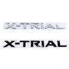 Fashion Modified Badge ABS for Nissan X TRIAL Car Rear Trunk Body Side Emblem Letter Sticker Styling Modification Accessories