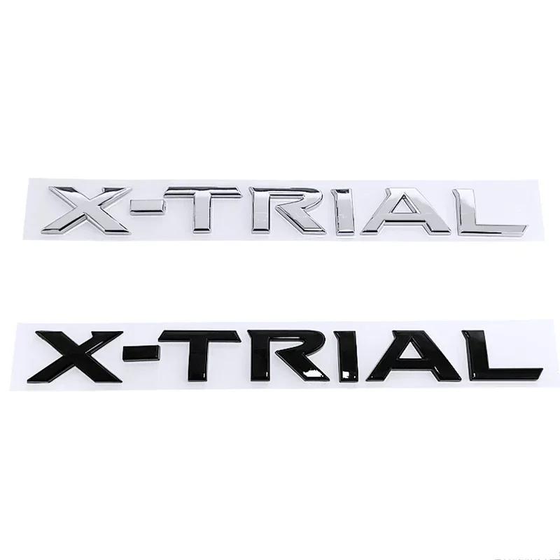 Fashion Modified Badge ABS for Nissan X TRIAL Car Rear Trunk Body Side Emblem Letter Sticker Styling Modification Accessories