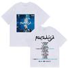 Rapper HAMZA Tour 2025 Album Cover T Shirts Mens Hip Hop Gothic Short Sleeve T Shirt Fashion High Quality ONeck Tees Streetwear