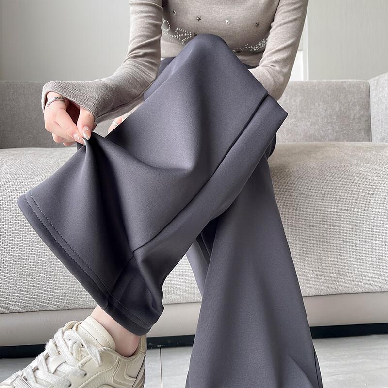 Zuose Women's Maternity Straight-Leg Trousers