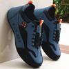 Brand Men's 2025 Waterproof Leather Sneakers - Non-Slip, Versatile Casual Shoes for Spring and Autumn