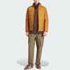 Adidas Originals X Spezial Topfield Liner Jacket Solid Color Logo Stand Collar Long Sleeve Cotton Jacket Men Jacket Yellow Brown IP1706