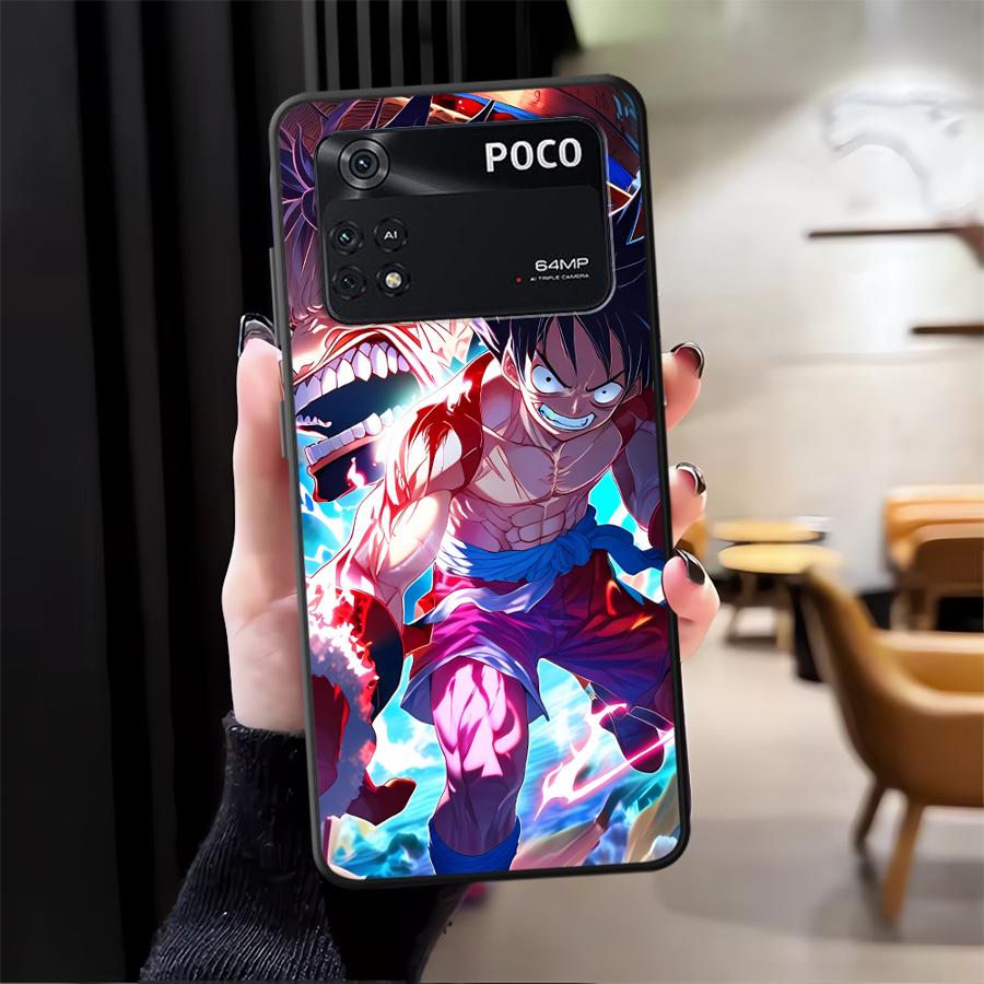 Cool Zoro Anime Funda Phone Cover Case for Xiaomi Poco F3 F4 F5 M3 M4 Pro M5 C65 X3 X4 X5 C50 C51