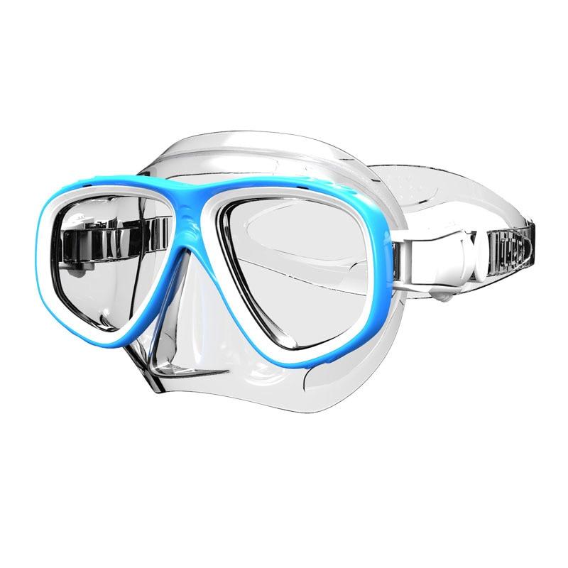 Máscara de buceo de alta calidad, gafas de vidrio templado endurecido, equipo de buceo, pesca submarina, novedad de 2025