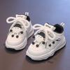 Children's Cartoon Character Sneakers for Spring and Summer, Boys' Leather Sports Shoes, Girls' Casual Shoes for Toddlers and Young Children