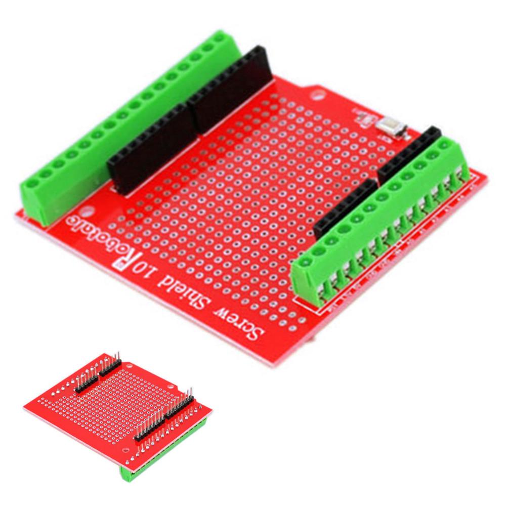 Proto Screw Shield Assembled Prototype Terminal Expansion Board Module For Arduino IO I/O UNO R3 Mega2560 Double Side Smt Solder I.37988701