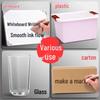 Black Water-Based Erasable Whiteboard & Red Chalkboard Marker for Teachers and Kids