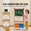 SucceBuy Children Magnetic Drawing Board Word Pad Baby Color Graffiti Standing Art Easel Educational Drawing Toys for Kids Girl
