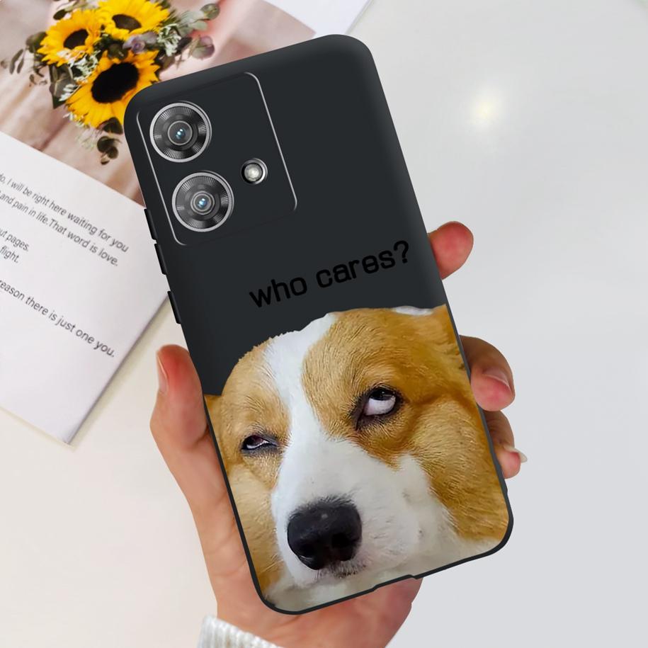 For Motorola Edge 40 Neo Case Soft Transparent Silicone Bumper Shockproof Cover For Moto Edge40 Neo Edge40Neo 5G XT2307-1 Fundas