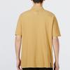 Adidas Solid Color Logo Polo Shirt Men Tops Yellow HE5165