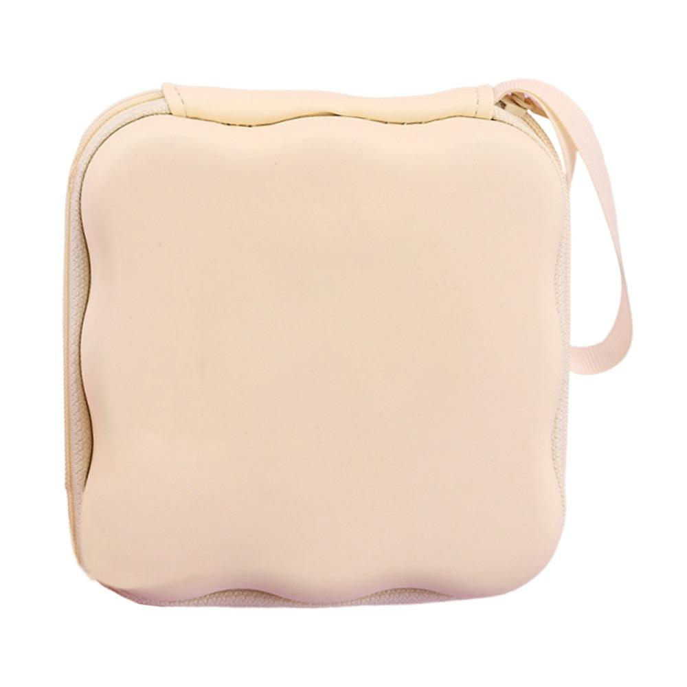 Cute Bow Knot Cable Protector Bag PU Portable Makeup Bag Charger Protector Storage Bag Travel