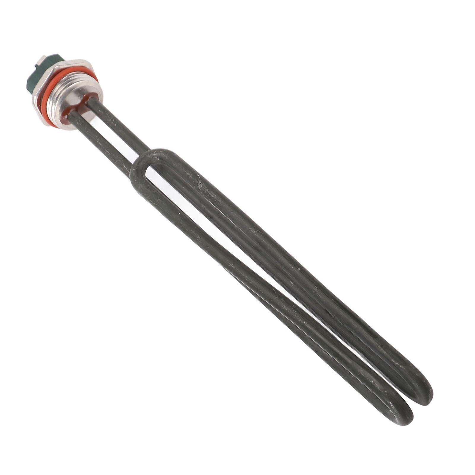 

BOURING 120W Electric Hting Pipe Water Tubular Hter 1-1/4 Inch Bending Thermostat