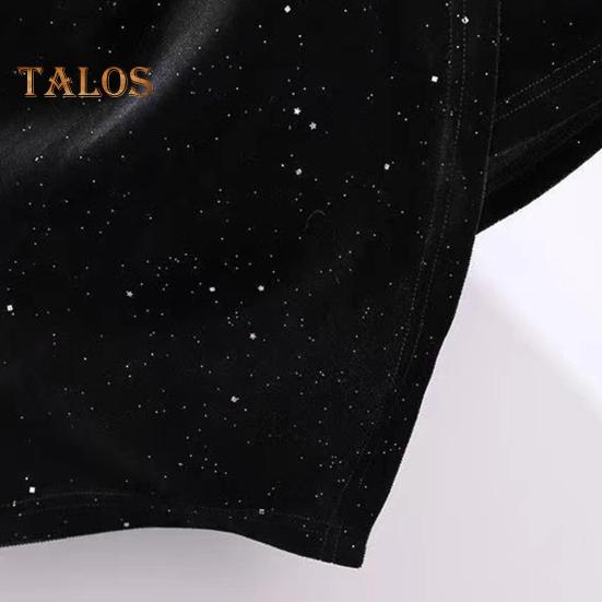 Ženy Krátké šaty Výstřih do V Dlouhé rukávy Skládaný Pure Color Slim Fit Pochva Nepravidelný lem OL Dojíždění Párty Ples Mini šaty Večerní akce