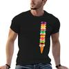 Ice Cream Pile TShirt Casual Loose Fit Short Sleeve TShirt