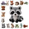 Ornamenti con Perline Texturizzate Kit Fai da Te con Perline Animali, Piccolo Set Artigianale 3D con Perline, Carino Kit Creativo di Perline per Principianti Adolescenti Adulti Sollievo dallo Stress