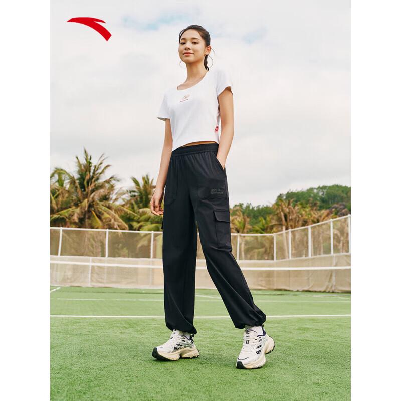 ANTA X Roxy Women s Ice-Skin Loose Knit Sweatpants 2XL