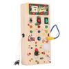 Lights Switch Board Toy Wooden Puzzle Early Education Fine Motor Skill LED Light Switch Board Toy