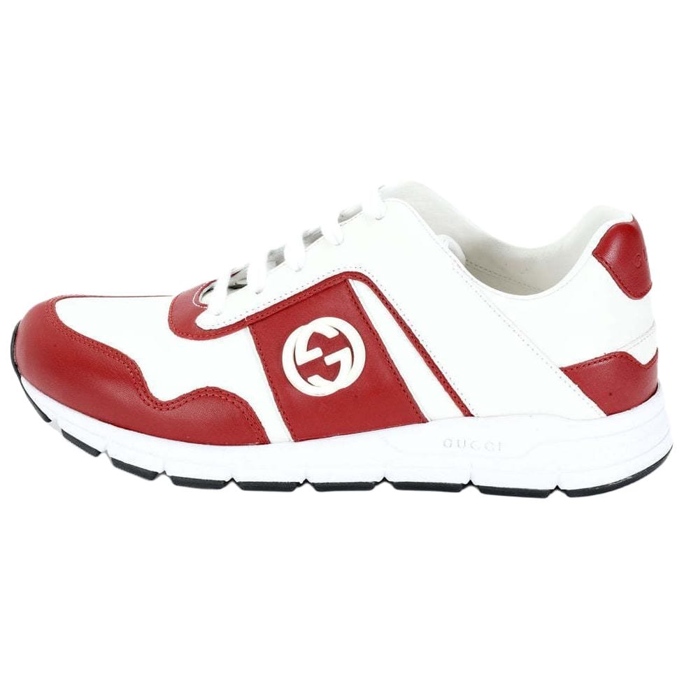 Gucci Gg Low `Red White` Women`s