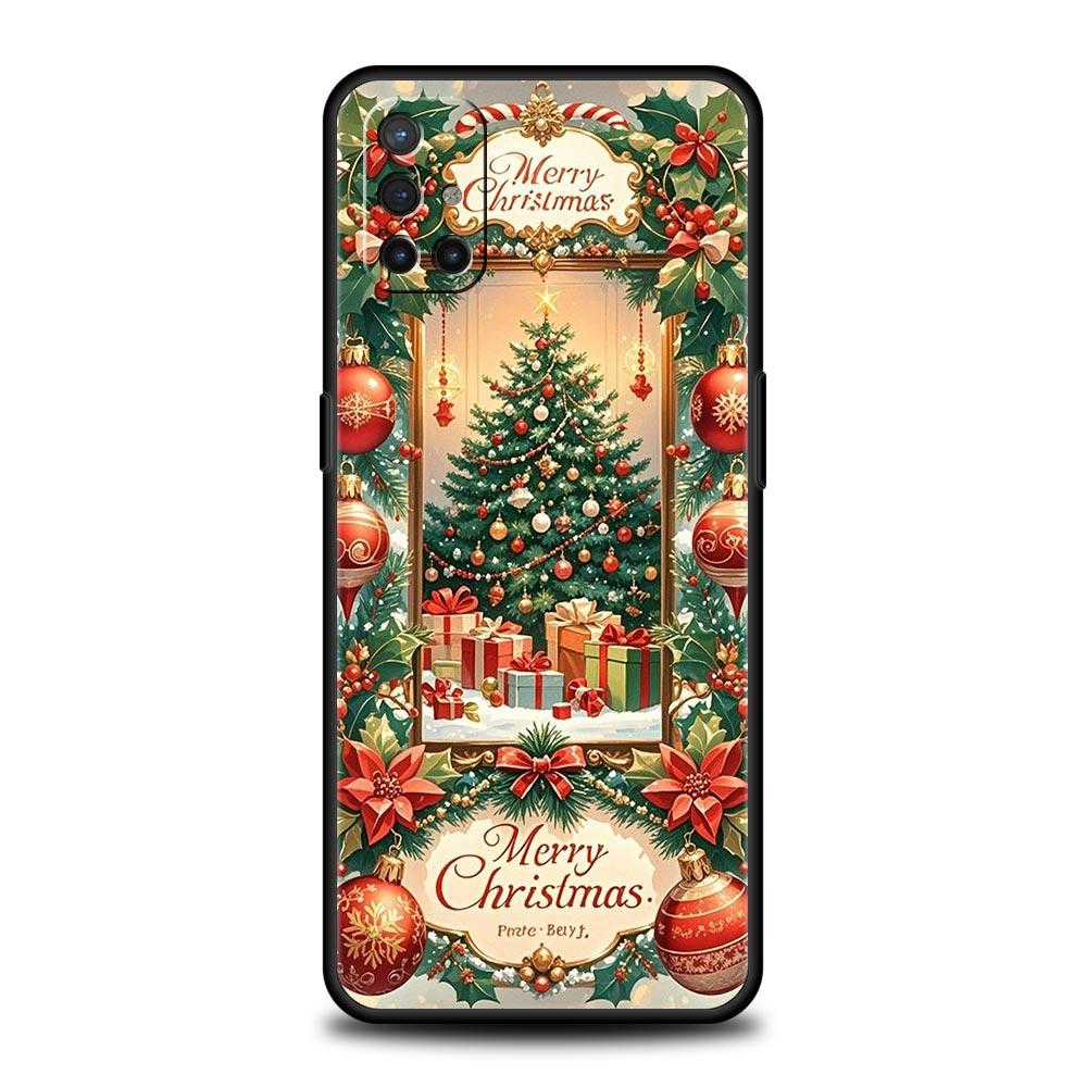 

Phone Case For Oneplus 13R 13 12 10T 11 R10 Nord N100 N200 N10 9 9R CE 2 3 Z Pro Lite 5G Soft TPU Cover Merry Christmas Fundas 9RT 5G