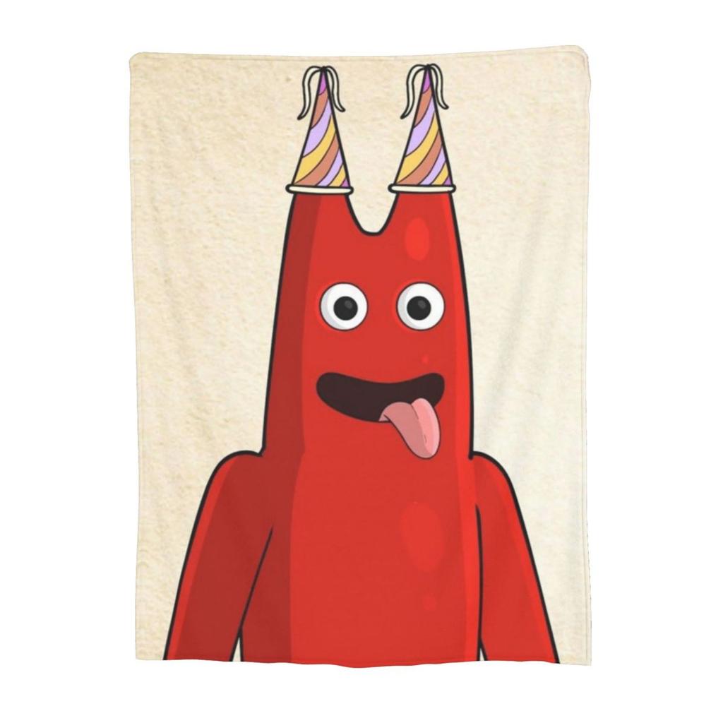 Cartoon Garten Of Banban Blanket Fleece Sofa Throw Blanket Portable Throw Blankets for Bedding Travel Throws Bedspread Quilt