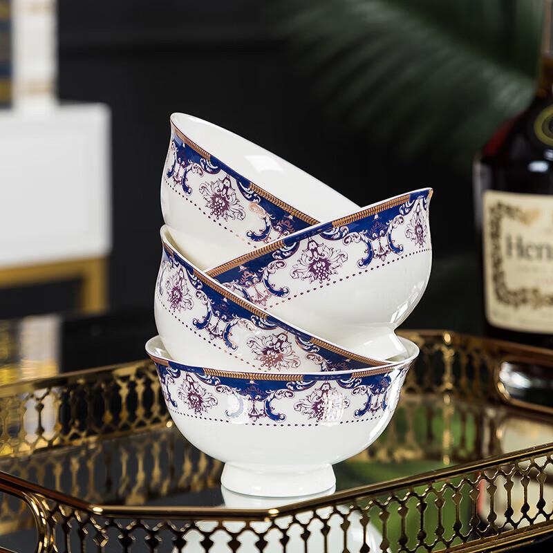 Jingdezhen Chiny Sen Europejskie Ceramiczne Miski na Ryż (10-Pack)