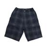 Shadow Plaid Cargo Short Navy