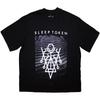 Sleep Token Oversized Boxy T-Shirt: Give (Black) OFFICIAL NEW
