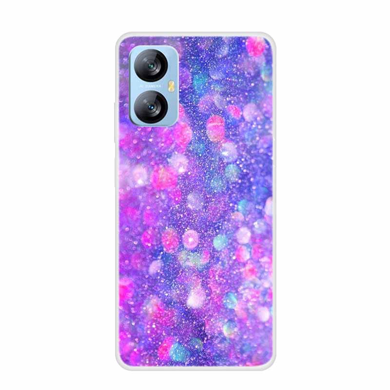 

Мягкий силиконовый чехол для телефона Blackview A52 A70 Прозрачный Clear TPU Capa BlackviewA52 Coque Розовый Цвет Милый Красивый Funda Shield Blackview A52
