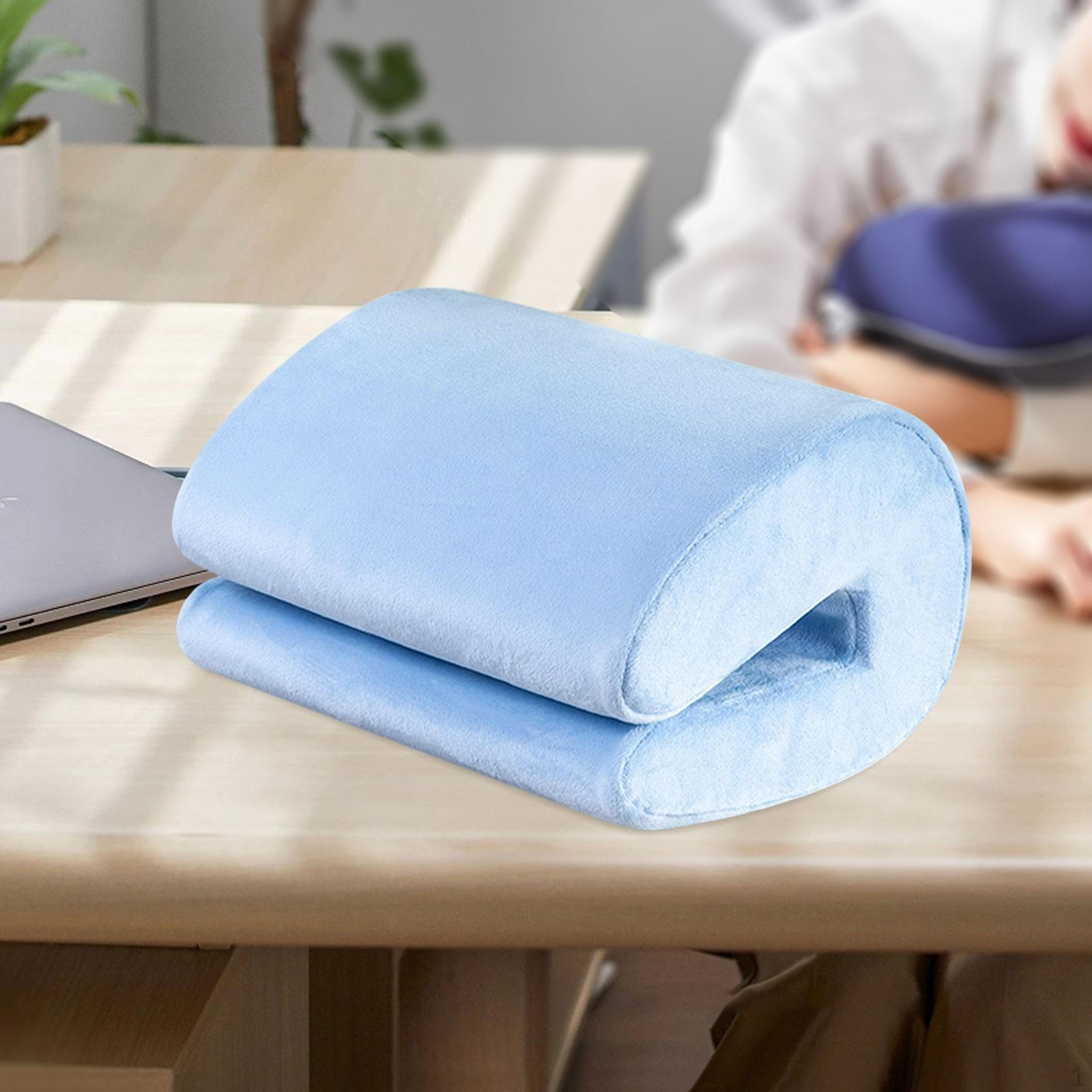 

Офисное кресло с поддержкой шеи, Эргономичная подушка для сна синий