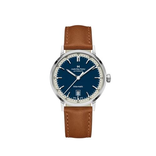 

Hamilton HAMILTON American Classic Intra-Matic Automatic Men s Watch, H38425540, Authentic Warranty [Officially Imported]