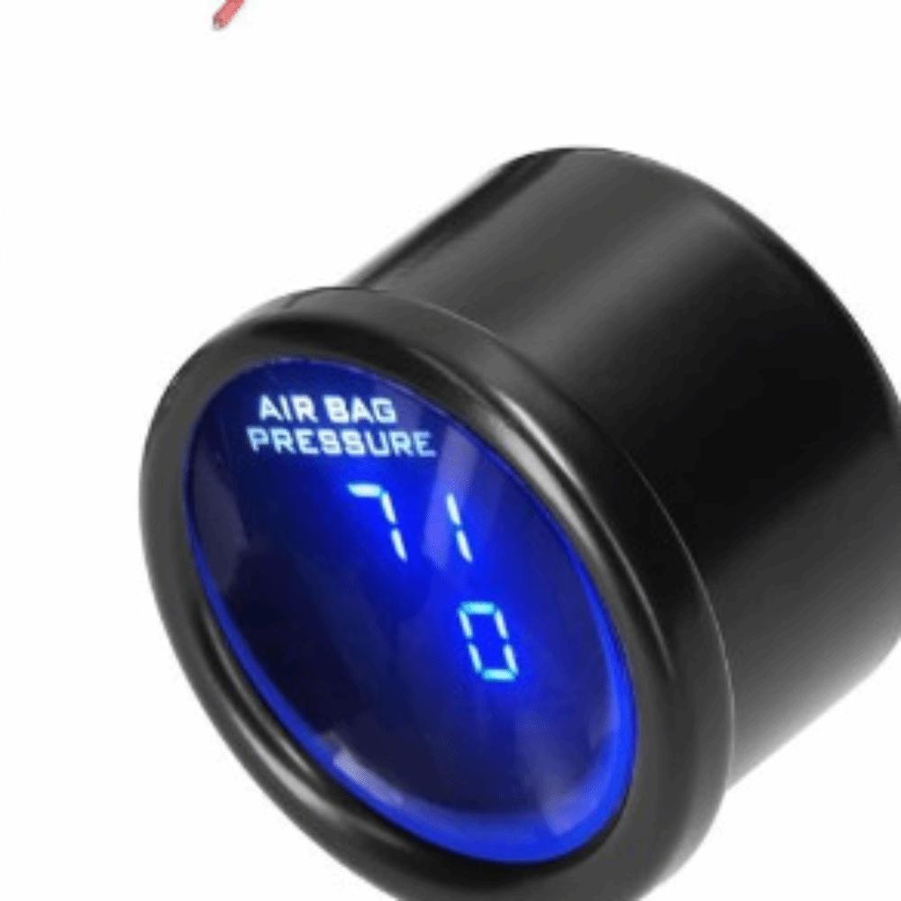 52mm Diameter Water Temperature Gauge Blue LED Display Accurate Readin Digital Temperature Meter Engine Coolant Monitor Trucks