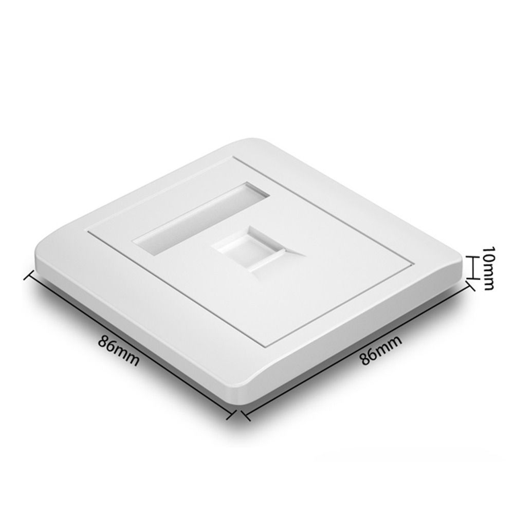 1Pcs CAT5E CAT6 CAT6A CAT7 CAT8 RJ45 Socket Outlet  Home Office Network
