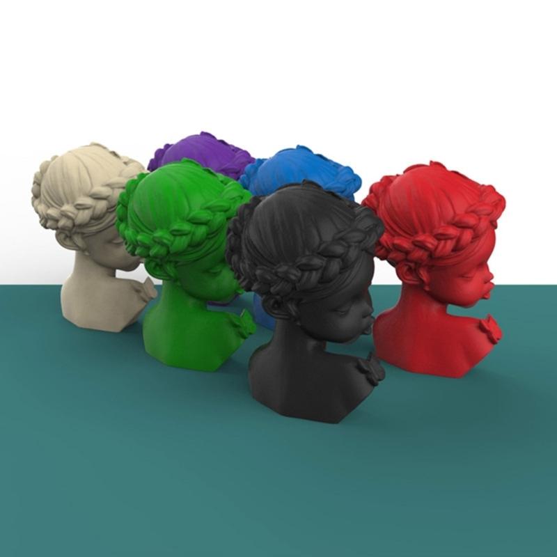 Female Body Candle Silicone Mould Shy Butterflies Girls Plaster Silicone Mold Portrait Ornament Mold for DIY Crafts