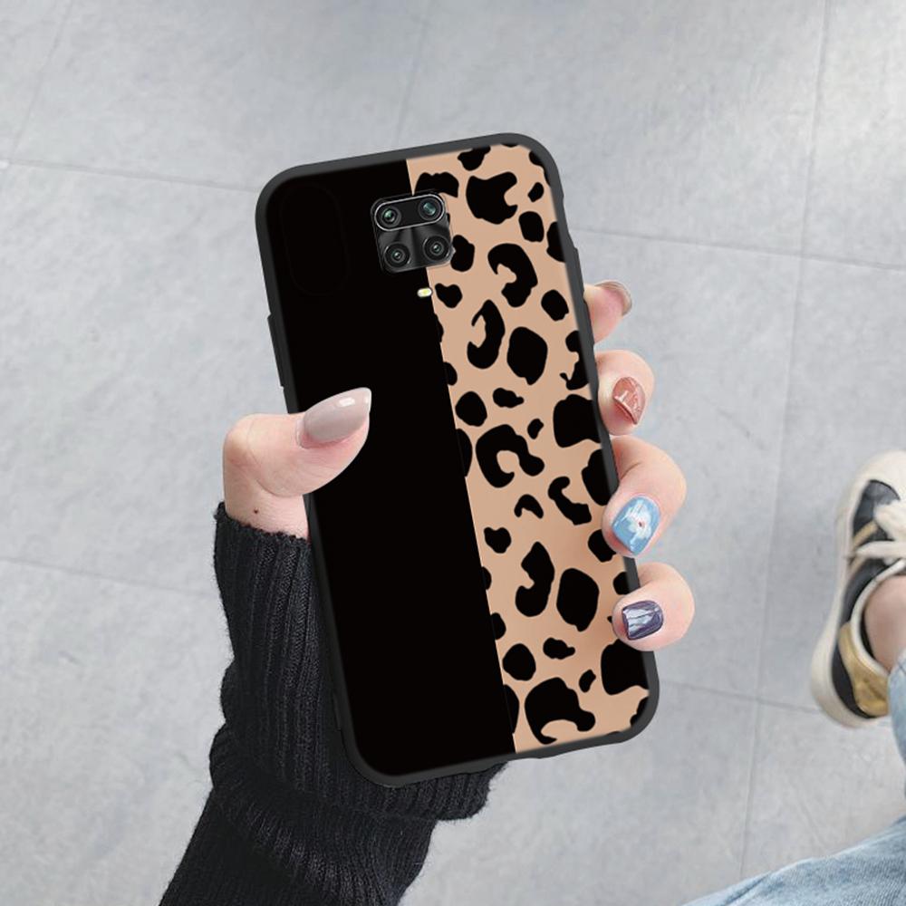 Plant Rose Daisy Love Heart Leopard Pattern Phone Case For Xiaomi Redmi Note 9 8 10 11 7 Pro 8T Soft Shockproof Women TPU Cover