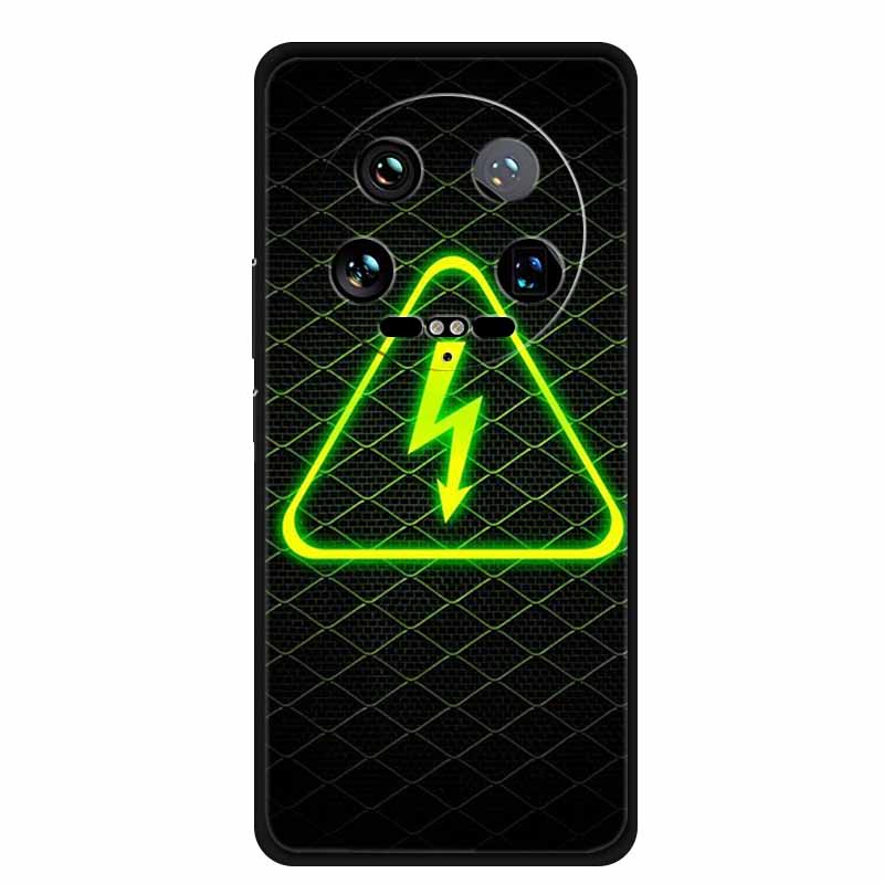 For Xiaomi 14 Ultra 5G Case 6.73''Animals Painted Silicone Soft TPU Coques for Xiaomi 14Ultra Shockproof Cover Shells Cool Wolf