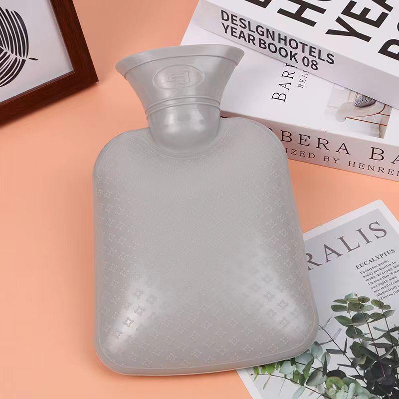 

500ml Large Capacity Hot Water Bag, Detachable Hot Water Bag, Reusable Women s Stomach Warmer, Hand Warmer Hot Water Bag 500ml сірий