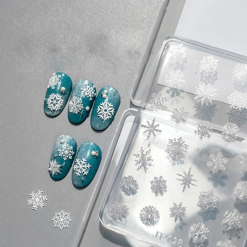 Flower Nail Art Silicone Mold 3D Butterfly Embossing Gel Print Stencil Nail Carving Template Tool for DIY Nail Art Decors
