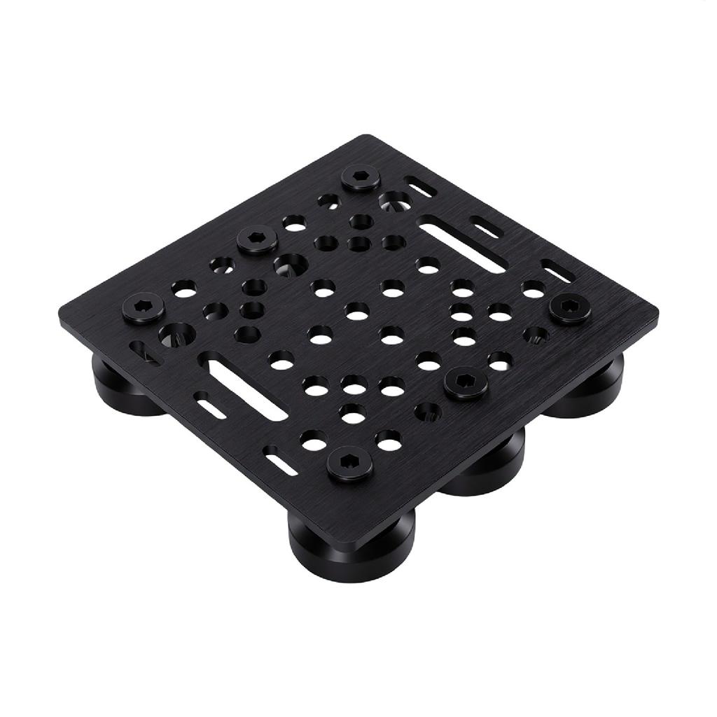 2Pcs Gantry Plate Kit V Wheel Plate Aluminum Extrusion Accessories for CNC 3D Printer