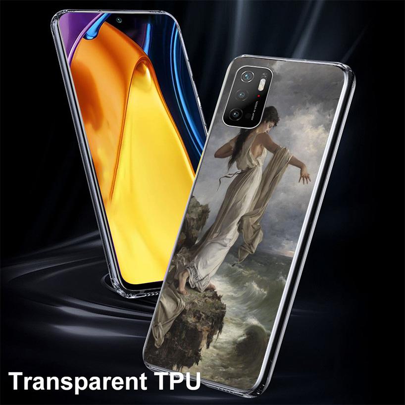 Paint Art Renaissance Phone Case For Xiaomi Poco X7 X6 X5 Pro F7 Ultra Redmi 15C 15 13C 13 12C 12 10 10A 10C 9 9A 9C 9T Cover Po