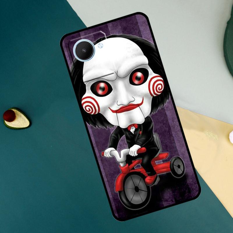 SAW The Jigsaw Killer Horror Film For Realme 9 10 11 Pro Plus GT Neo 5 3 3T C11 C15 C25s C21Y C30 C31 C33 C35 C53 C55 Case