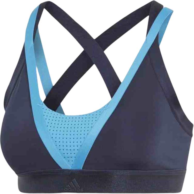 Adidas Comfortable Breathable Soft Skin-Friendly Sports Underwear Women Underwear Blue Dark-Purple DU1297